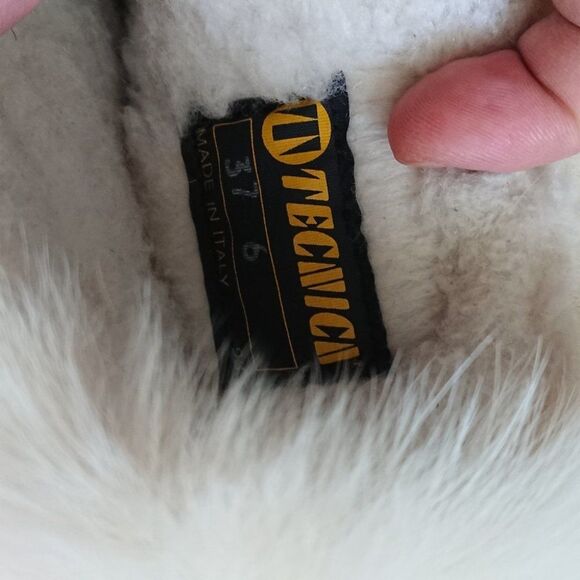 Tecnica white goat fur winter boots size 36.5 - Picture 5 of 8